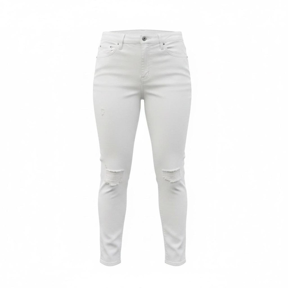 Judy Blue white skinny fit jeans size 15/32